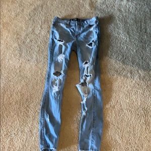 Hollister High rise super skinny jeans size 5R
